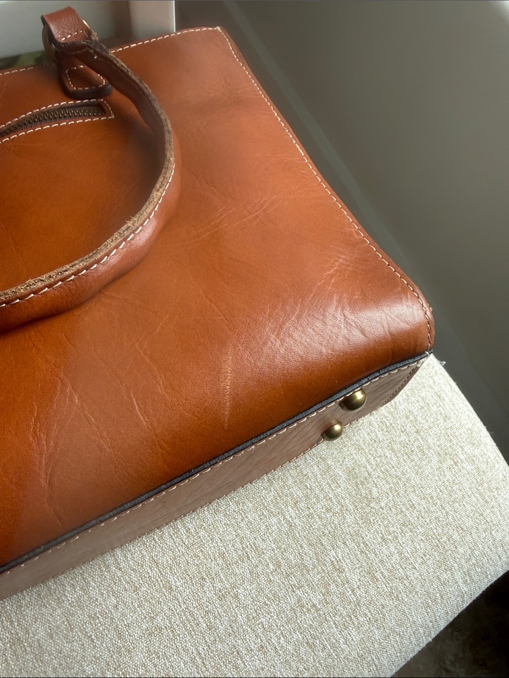 Patricia Nash Zancona Leather Studded Tote with Wallet Set/ Dust Cover - Picture 11 of 11